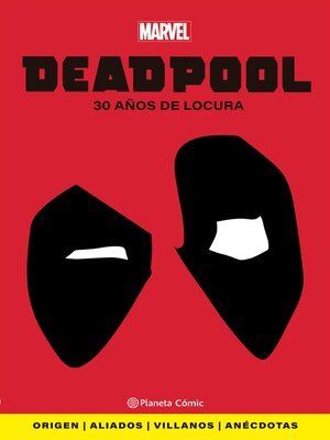 cover image of Deadpool. 30 años de locura